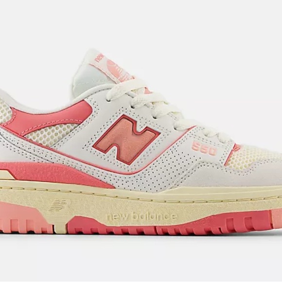 New Balance 550 Desert Pink Sea Salt Shoes GS
5.5Y/7W, 6Y/7.5W, 6.5Y/8W, 7Y/8.5W - Picture 12 of 13